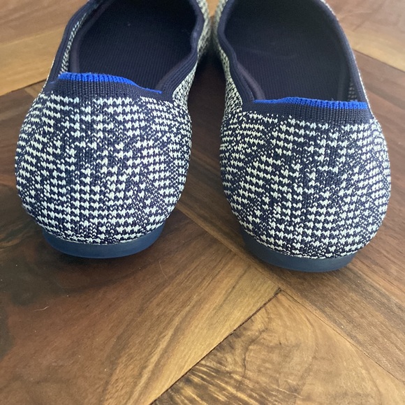 Rothy’s Archived Navy Herringbone Points size 9.5 - Picture 5 of 7